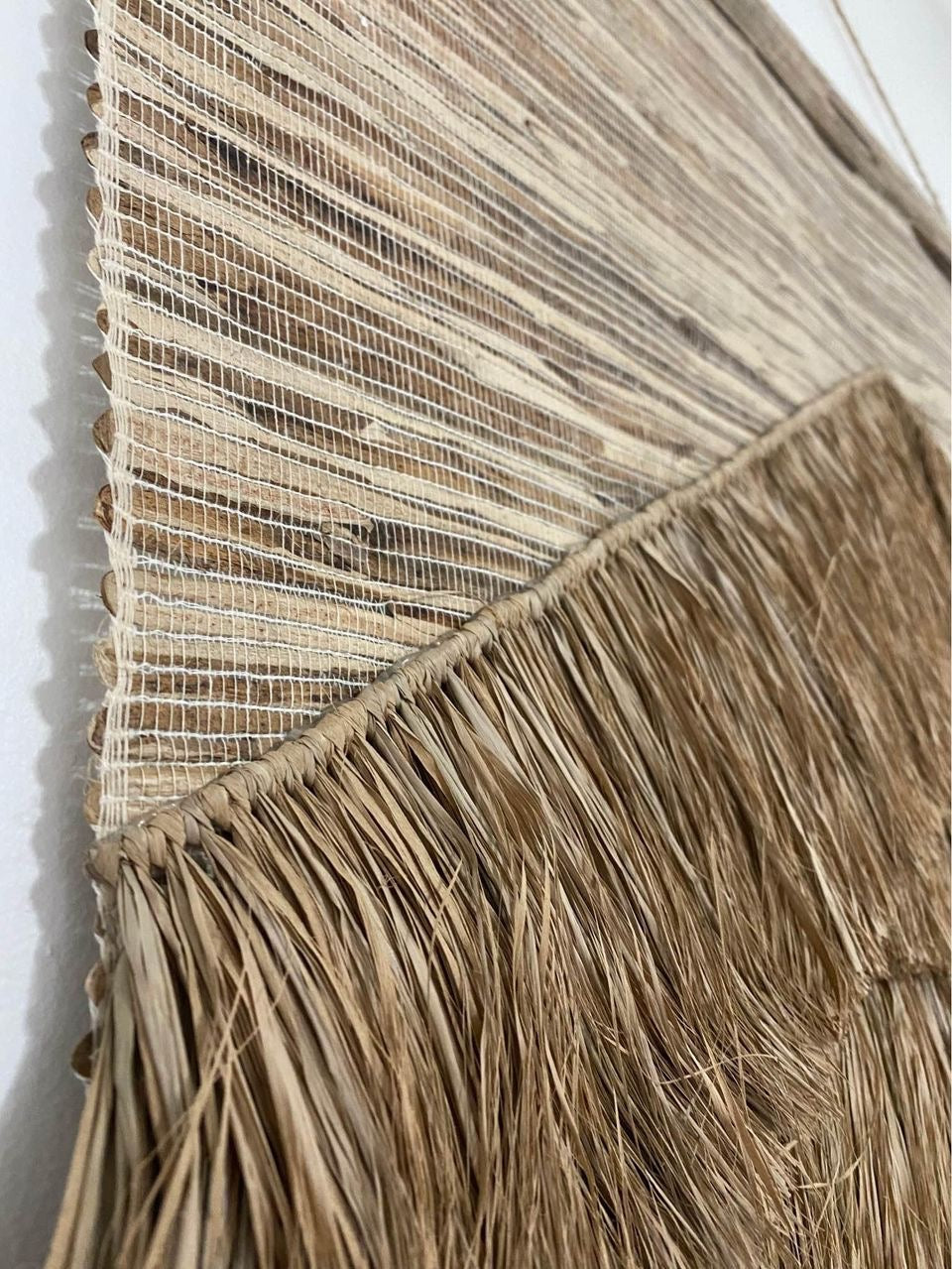 Tiara Natural Boho Wall Hanging | Fringe | LARGE | BEST SELLER