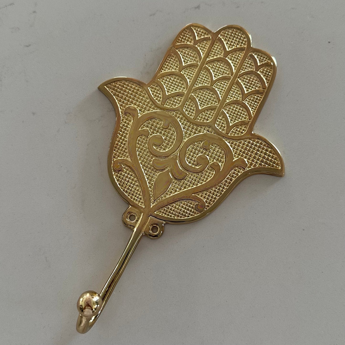 Boho Hamsa Brass Wall Hook | 4 Styles