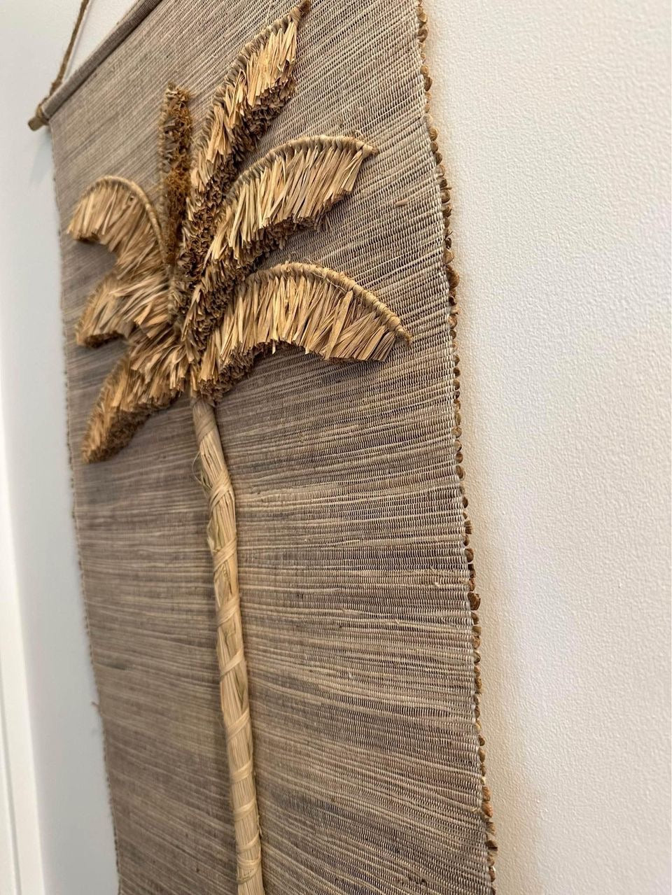 Tradewinds Natural Wall Decor | PALM | Fringe