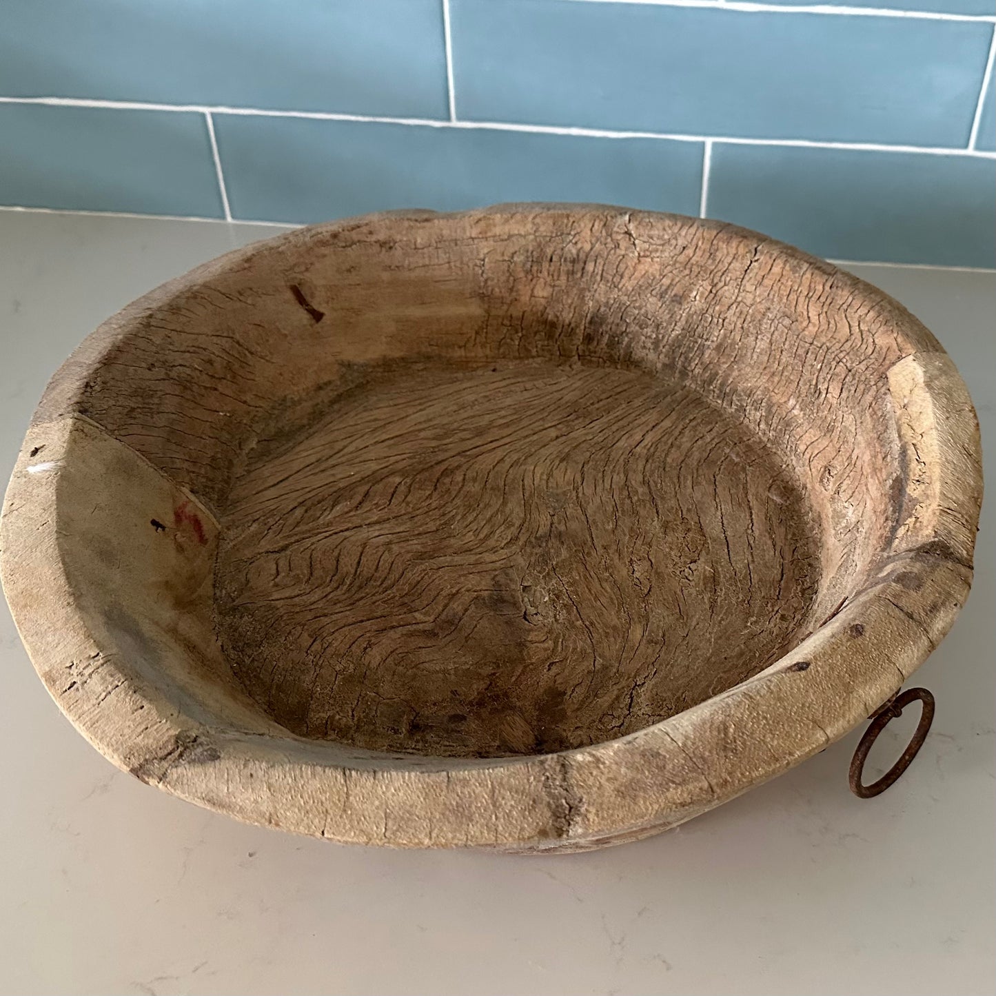 Raw Vintage Indian Parat Plate | Style D