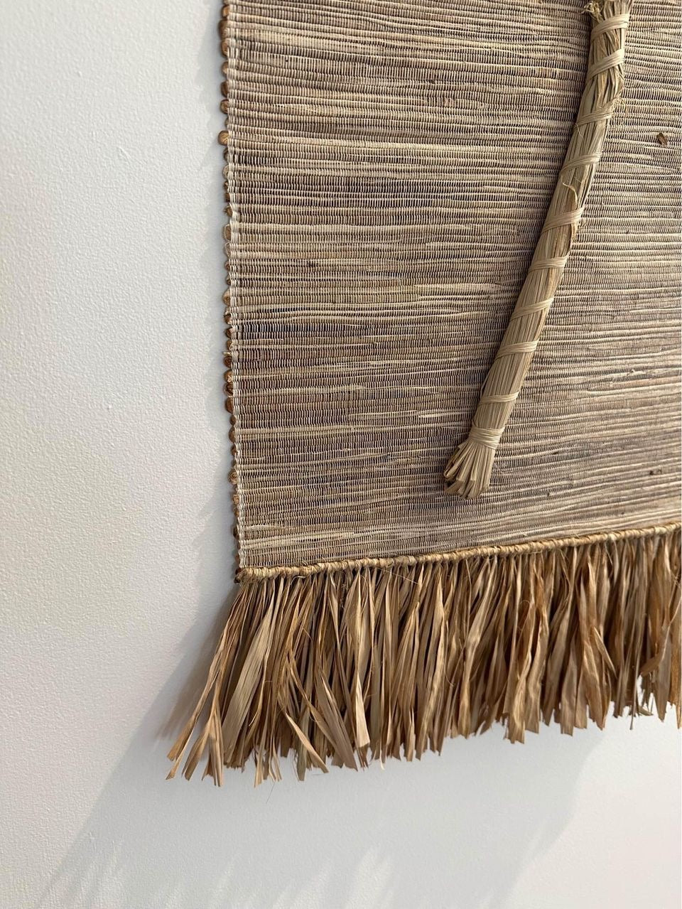 Tradewinds Natural Wall Decor | PALM | Fringe