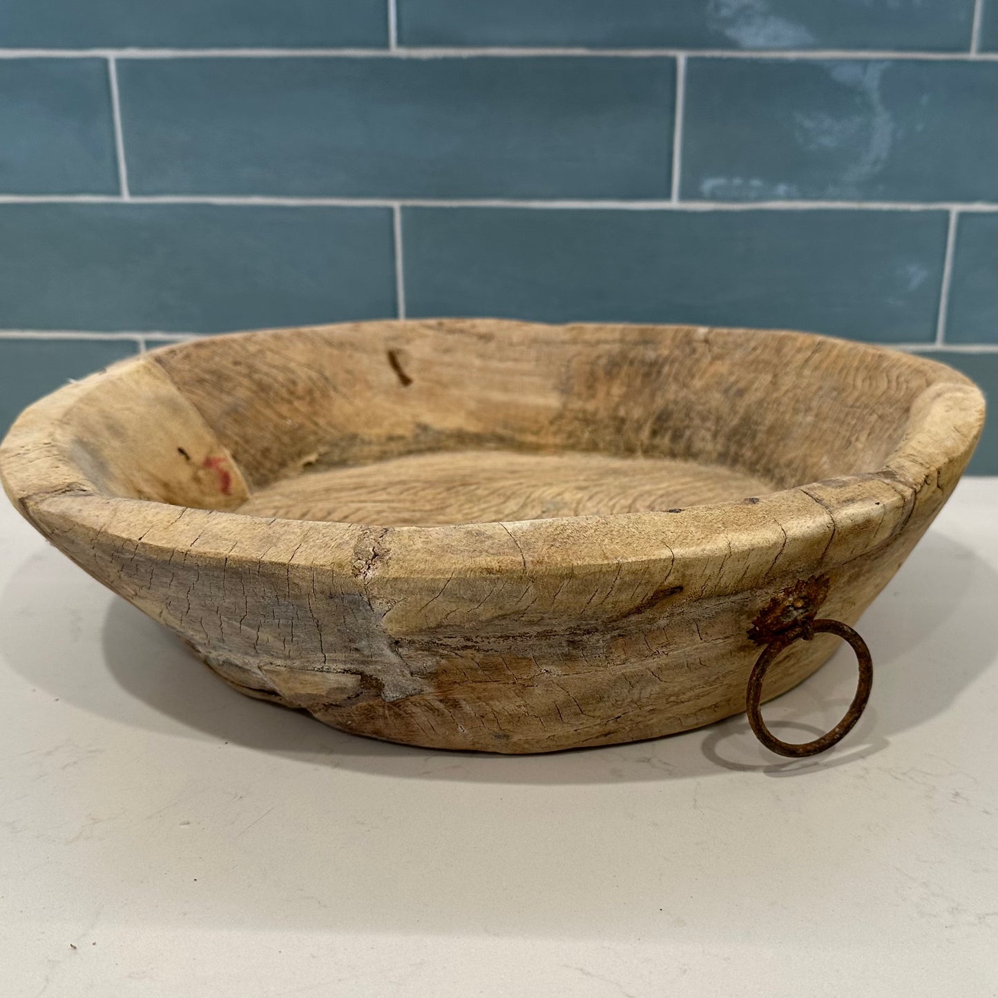 Raw Vintage Indian Parat Plate | Style D