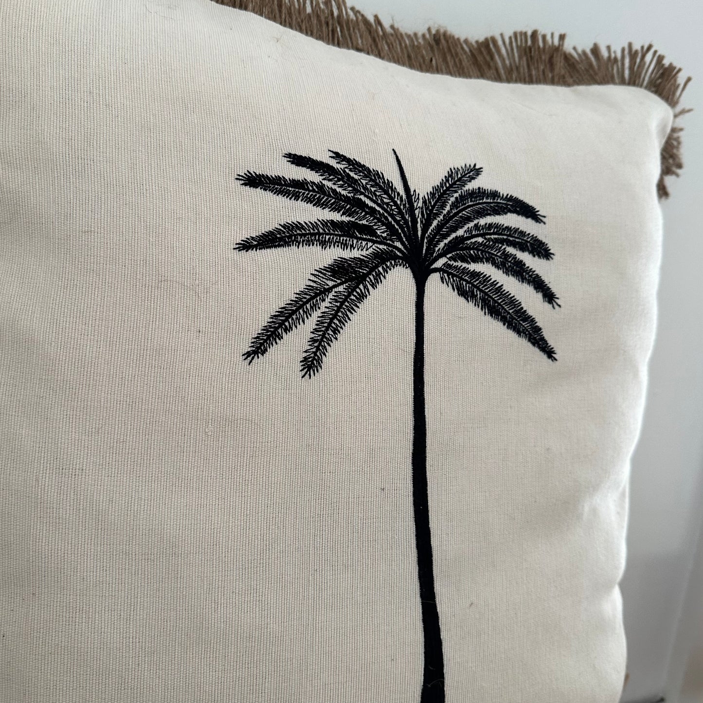 Amalfi Cushion Cover | PALM | 45cm | Only WHITE available