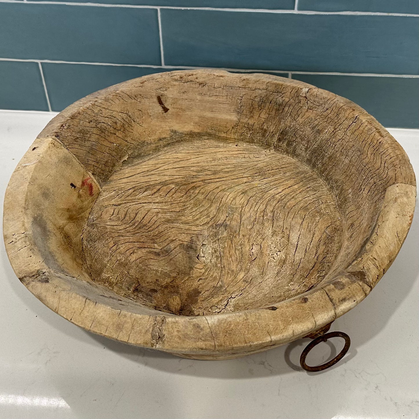 Raw Vintage Indian Parat Plate | Style D
