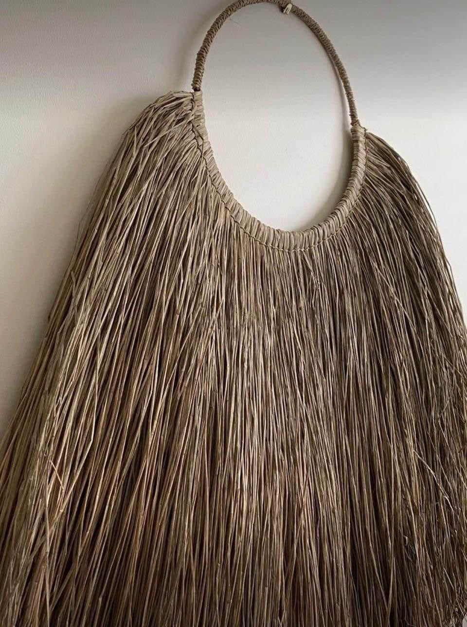 Boho Alang Alang Seagrass Wall Hanging
