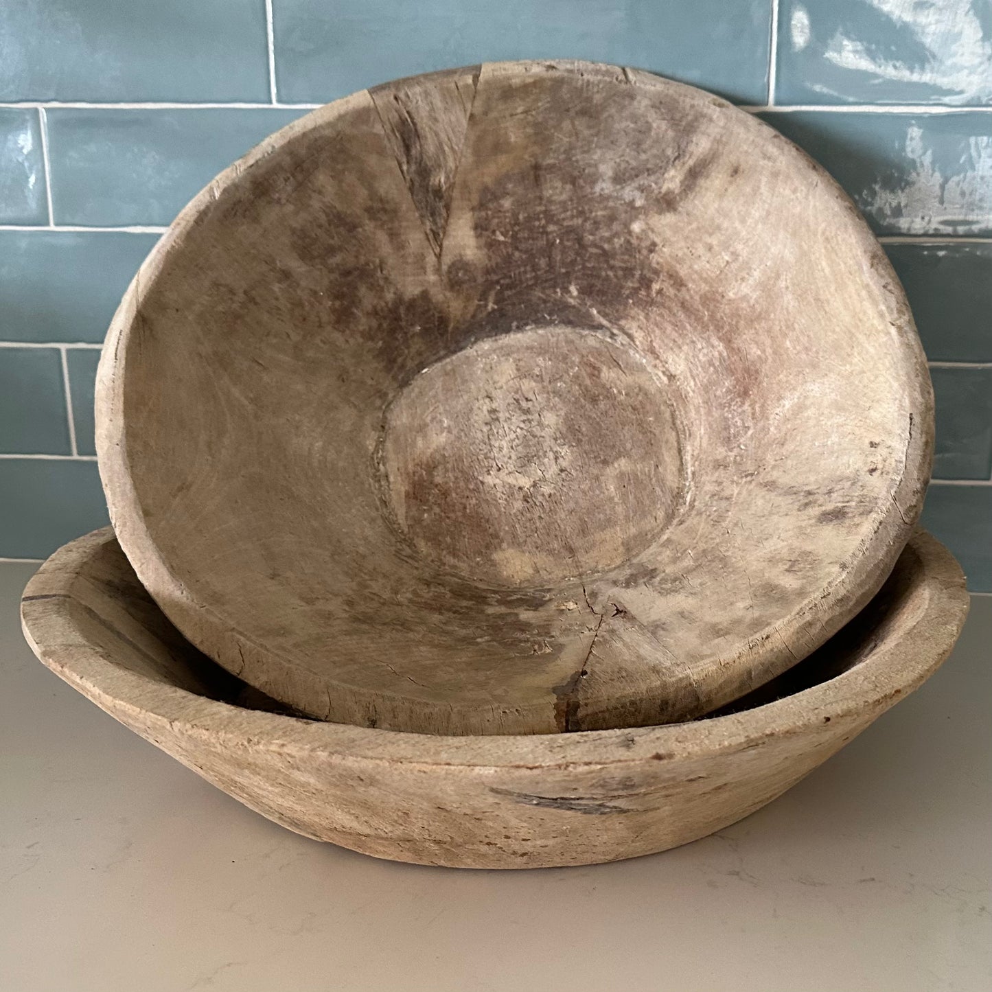 Raw Vintage Indian Parat Plate/Bowl