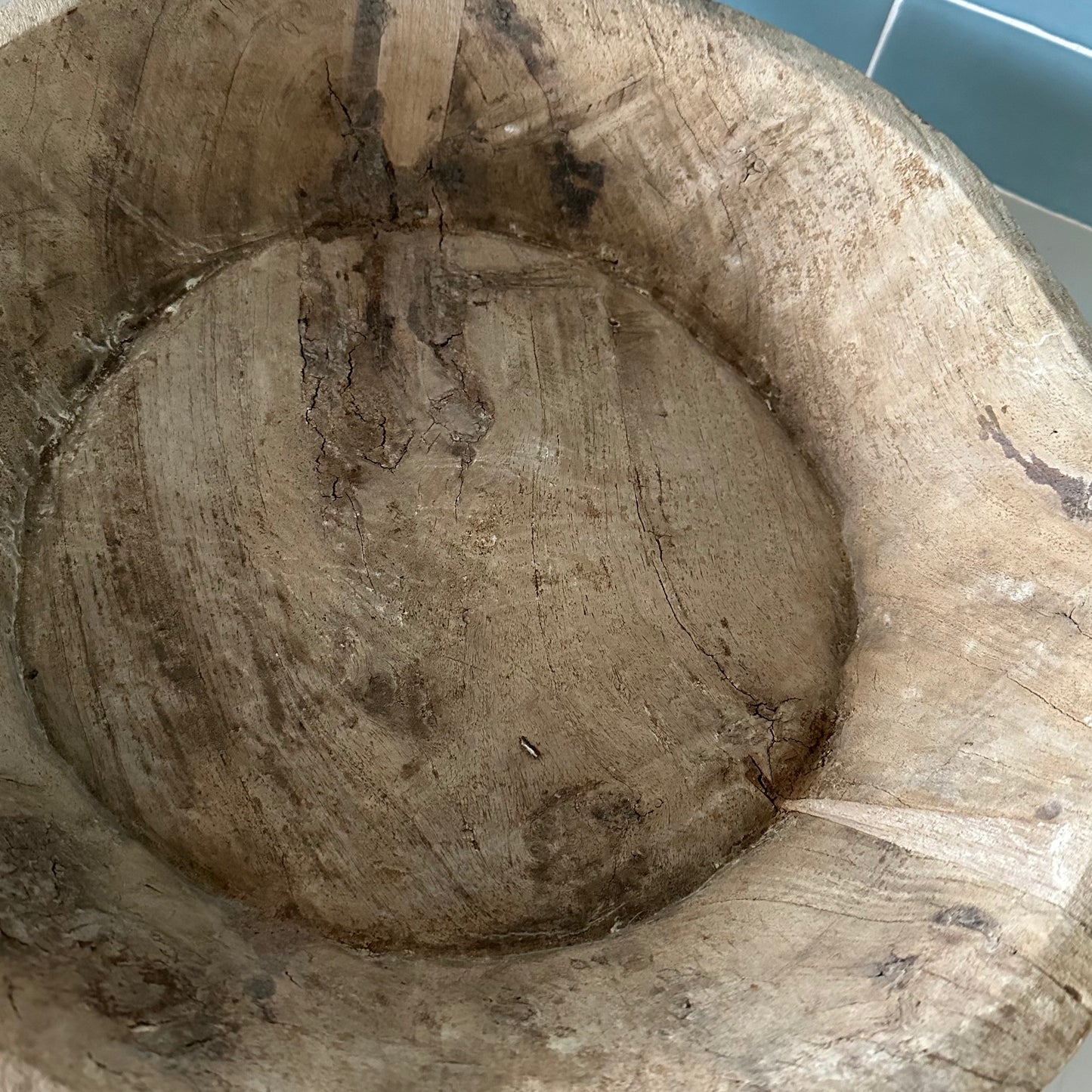 Raw Vintage Indian Parat Plate/Bowl