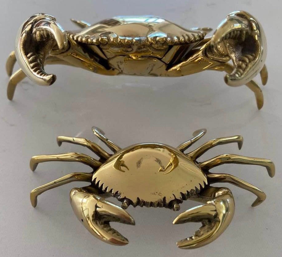 Brass Crab Decor | 3 Sizes