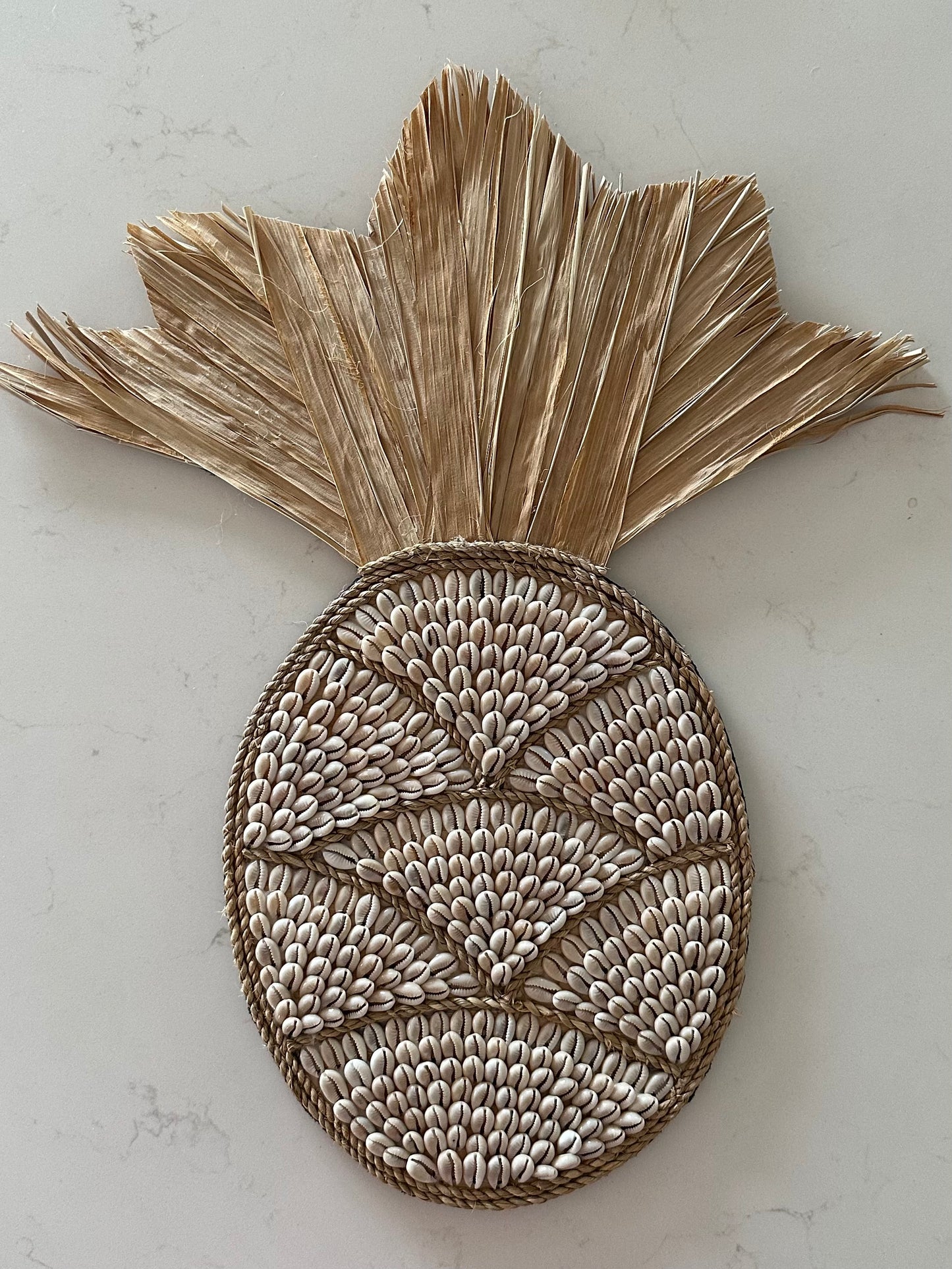 Pineapple Shell Wall Hanging COWRIE