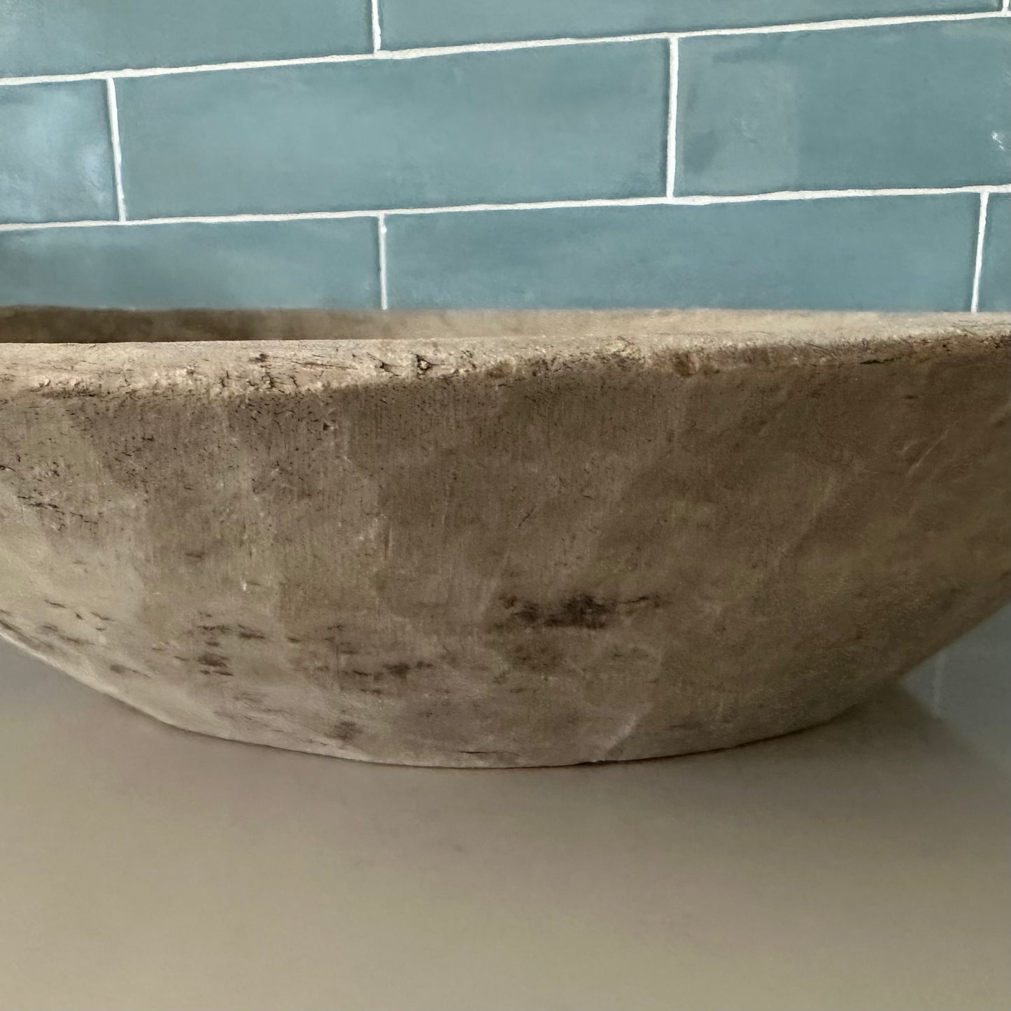 Raw Vintage Indian Parat Plate/Bowl