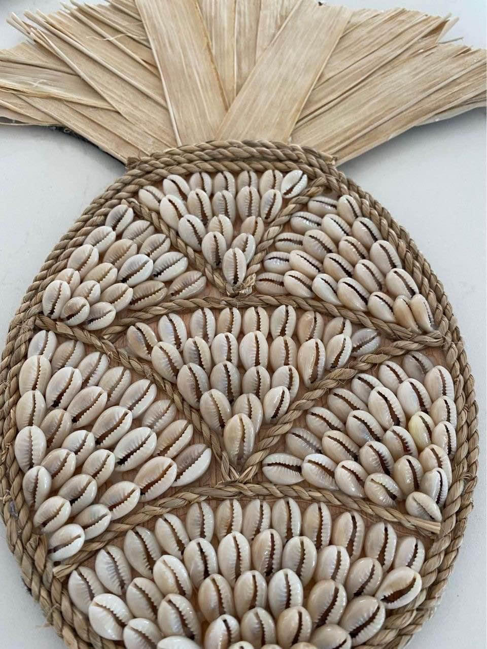 Pineapple Shell Wall Hanging COWRIE
