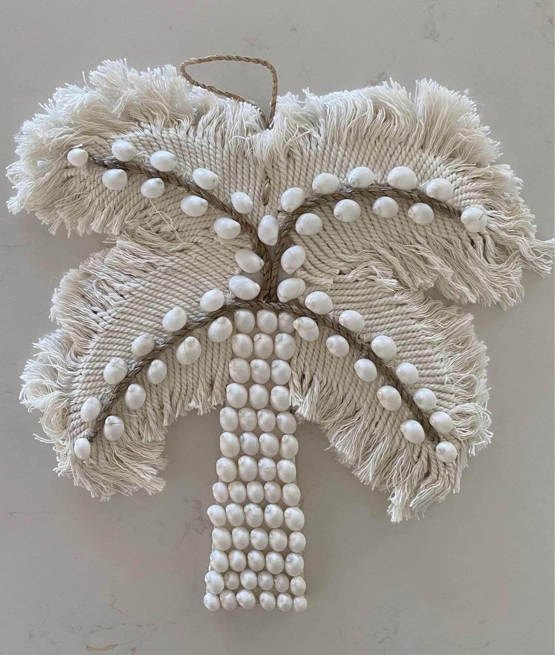 Coastal Hanging Palm Tree | COTTON + MOON SHELL