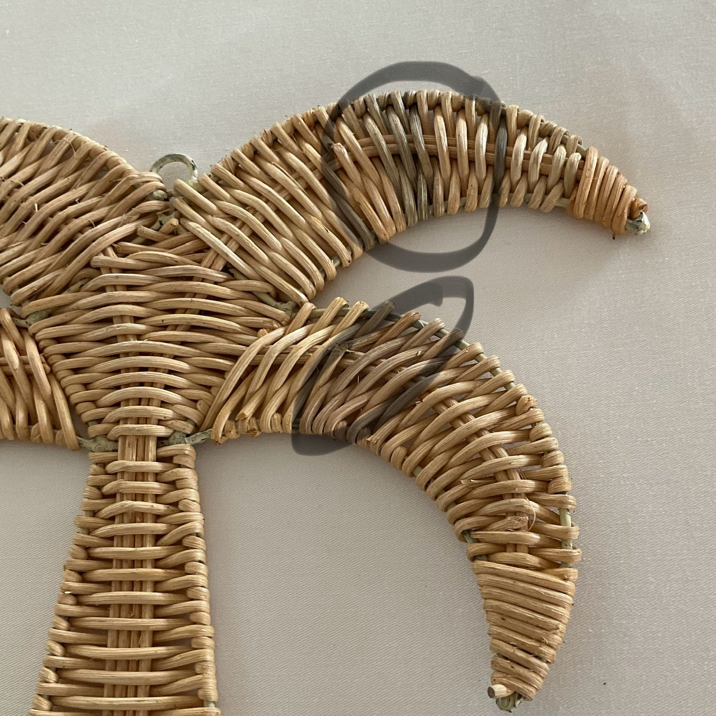 Natural Rattan Wall Hook PALM TREE | SECOND B