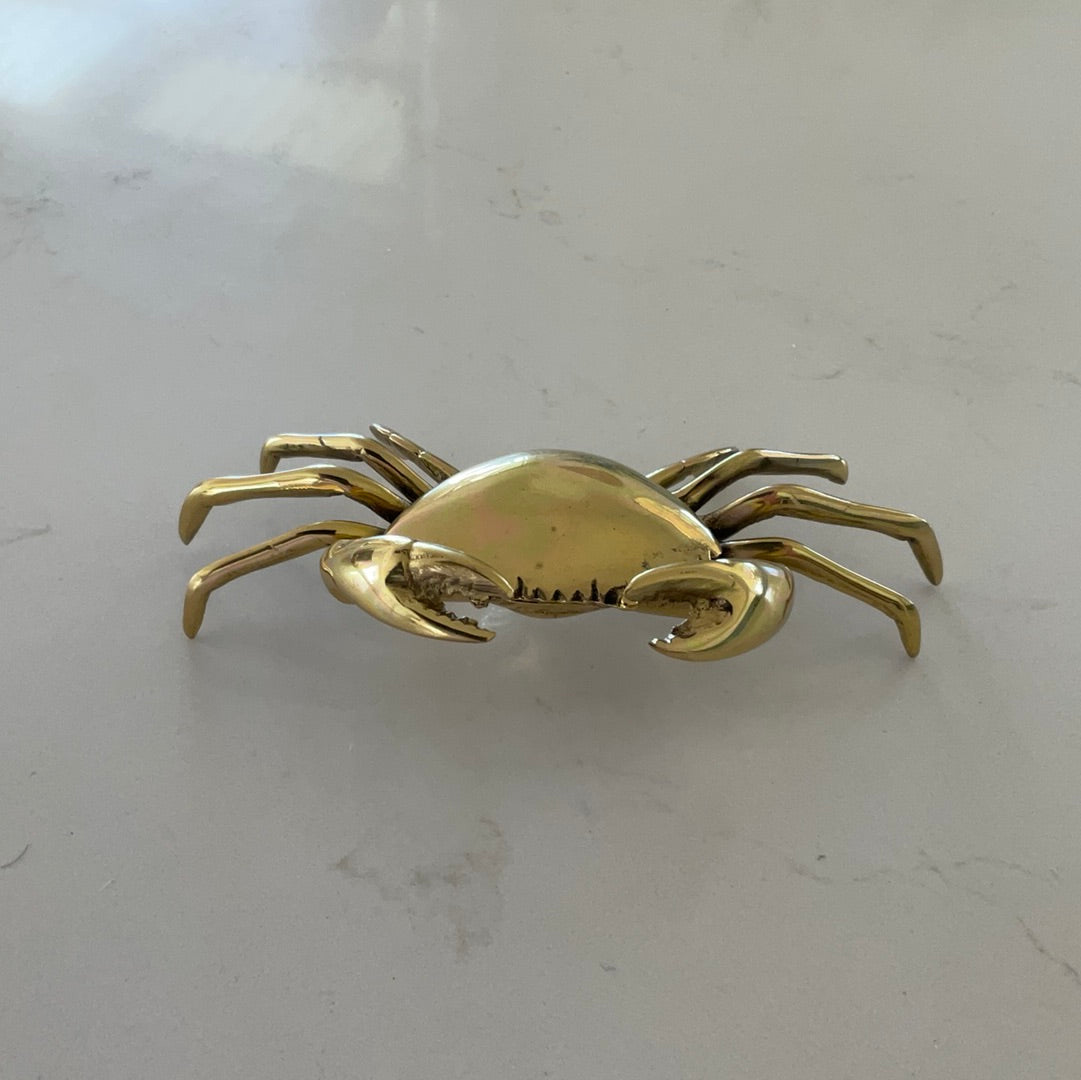 Brass Crab Decor | 3 Sizes