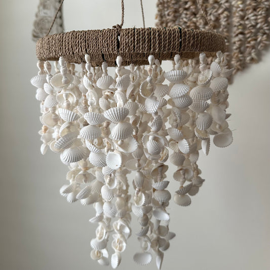 Tradewinds BoHo Shells Wind Chime Chandelier | Hanging | Small | ONLY 1 LEFT