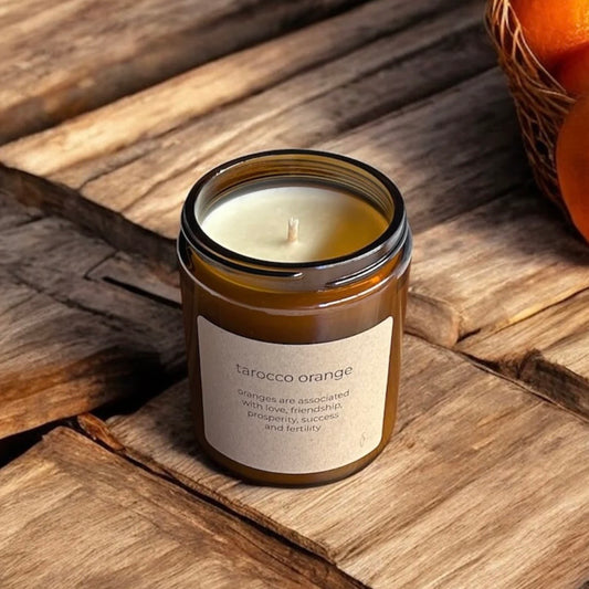 Tarocco Orange| Candle | sox and me | NEW ARRIVAL