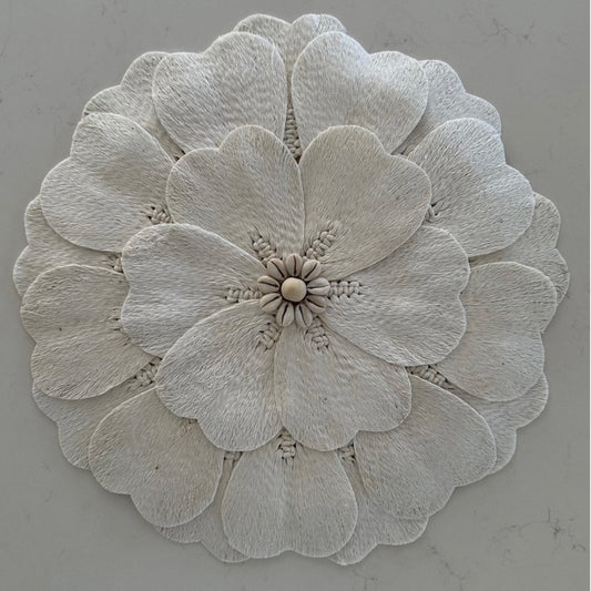 BoHo Flower Macrame Juju Wall Hanging | COWRIE