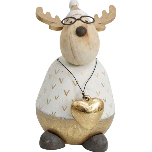 Buster the Deer White | Large | Christmas