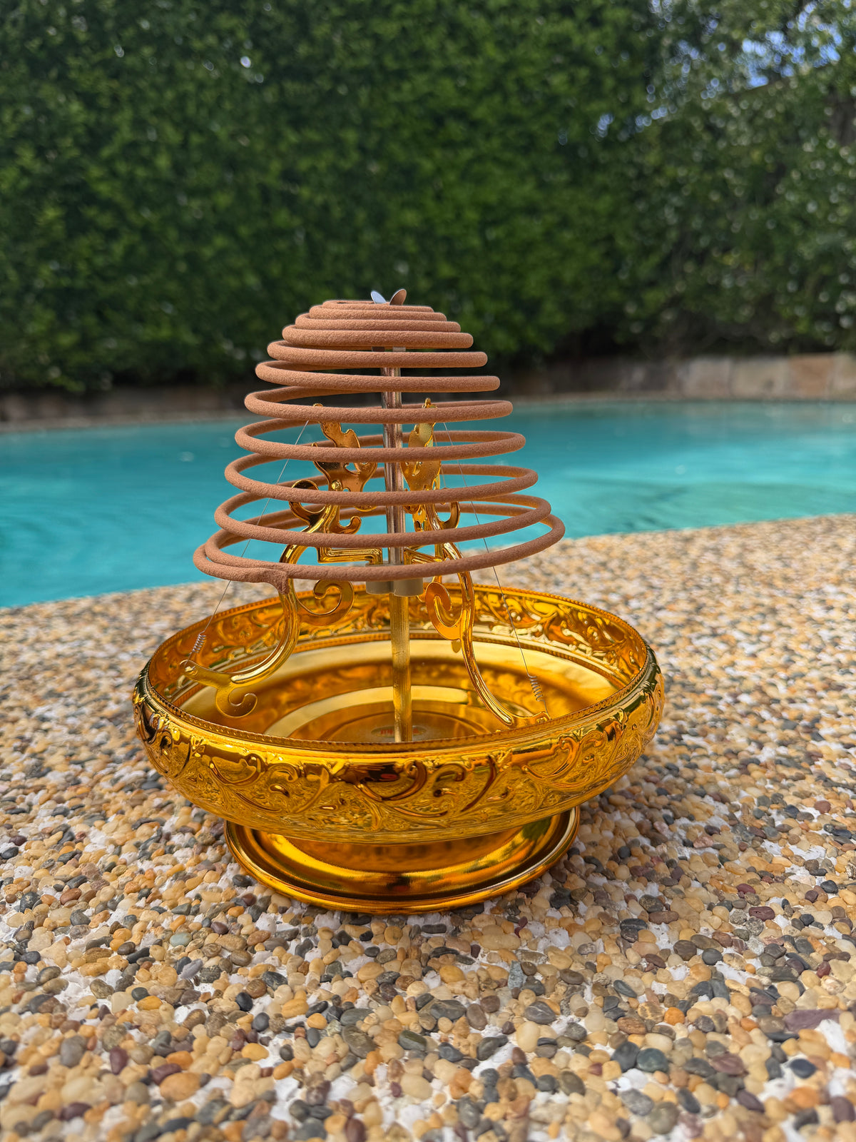 Bali Incense Coil Holder | GOLD | NEW ARRIVAL