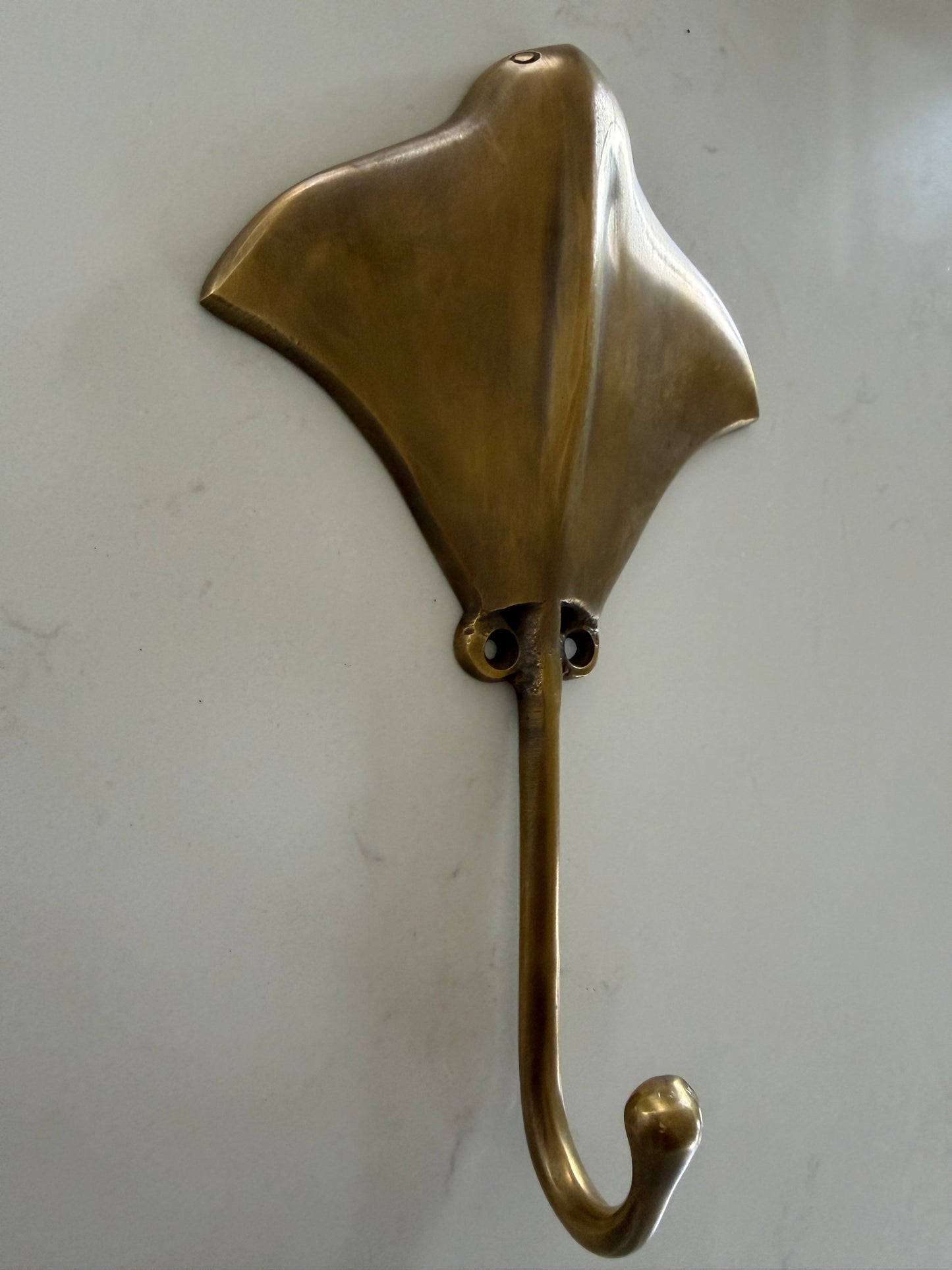Brass Wall Hook | Stingray | large | NEW ARRIVAL