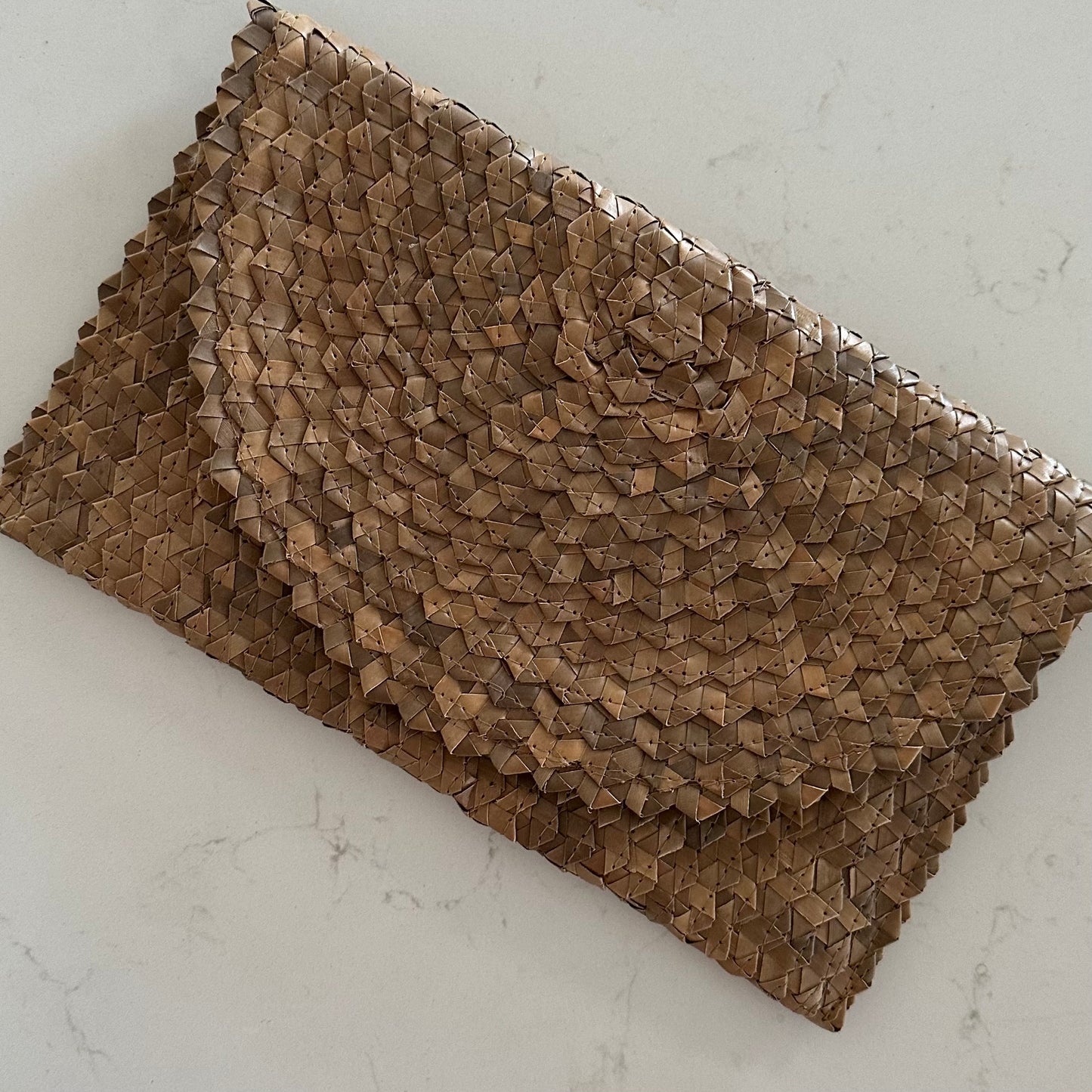 Bali Moon Clutch | Natural + Sand