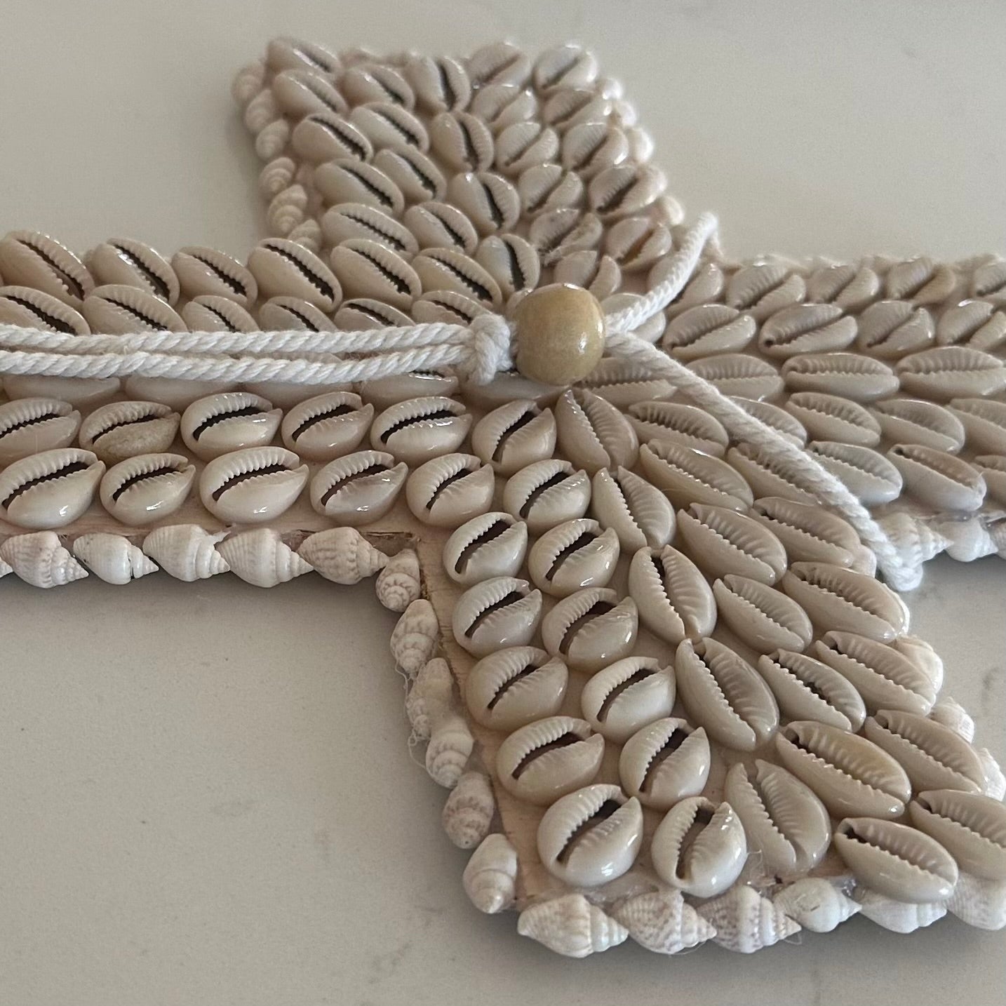 Shellie Wall Cross | Cowrie | Medium