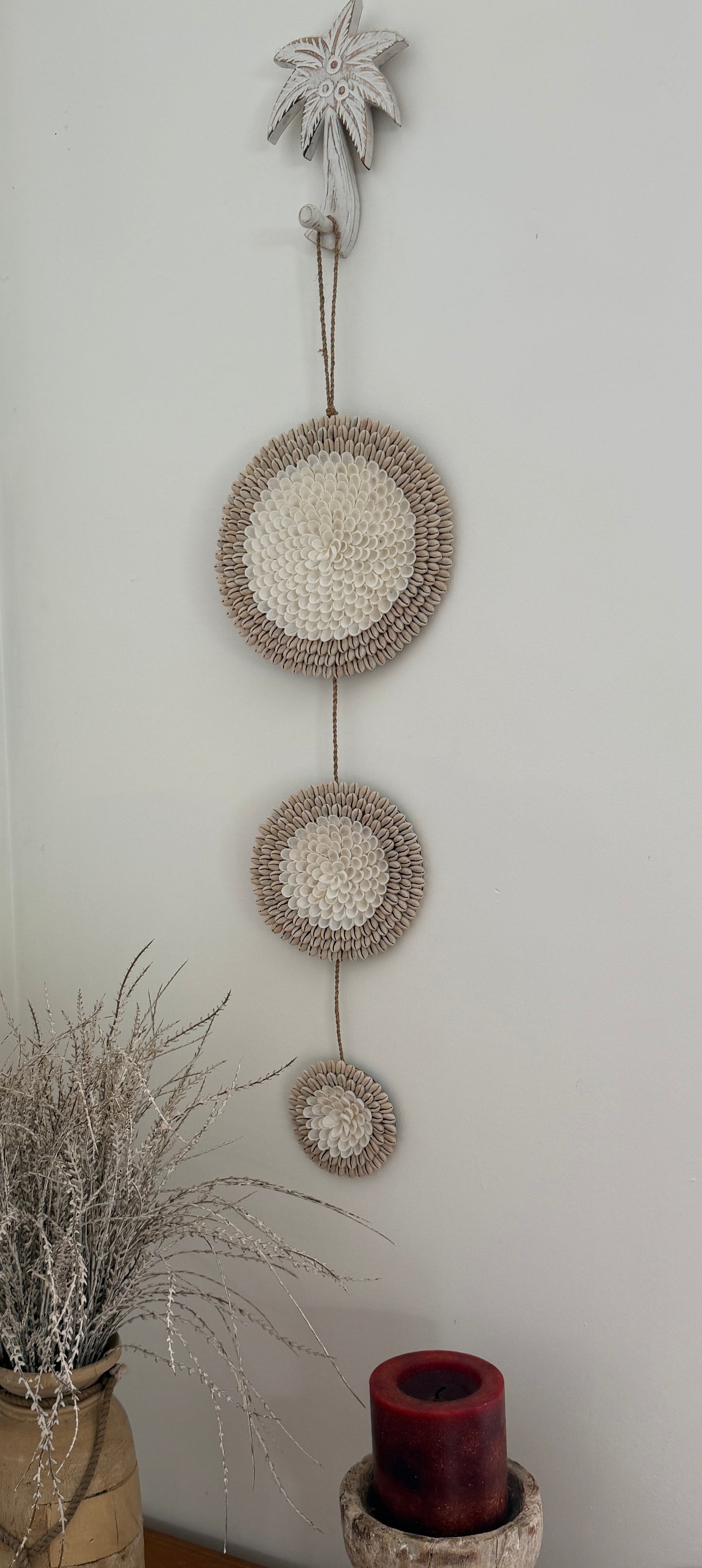 BoHo Shell Wall Hanging | Trio | Duo | RE STOCKED