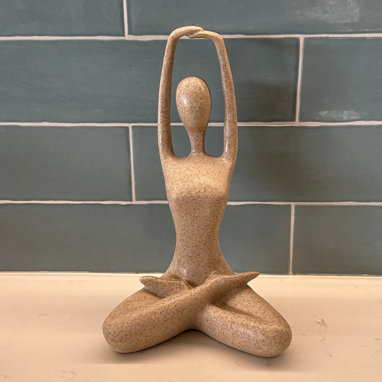 Yoga Pose Lady | Lotus | Sandstone