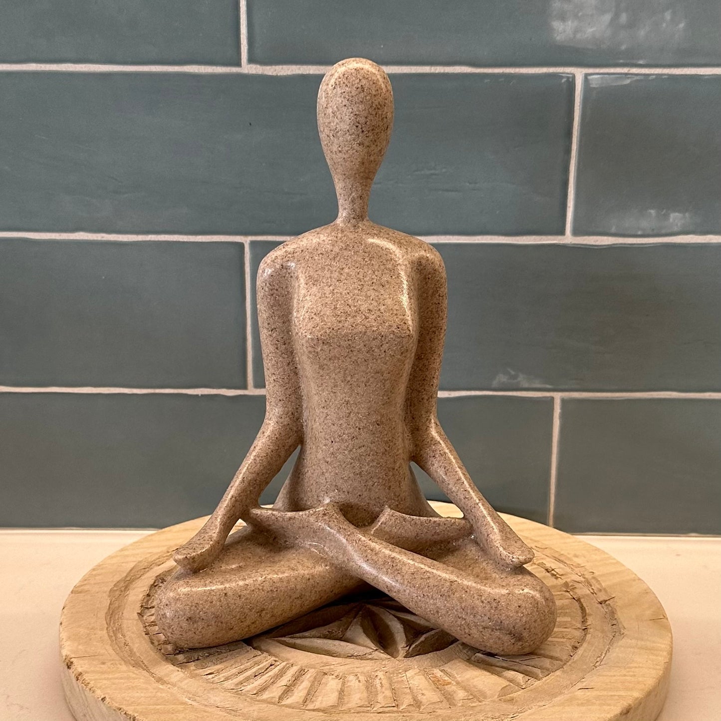 Yoga Pose Lady | Easy | Sandstone