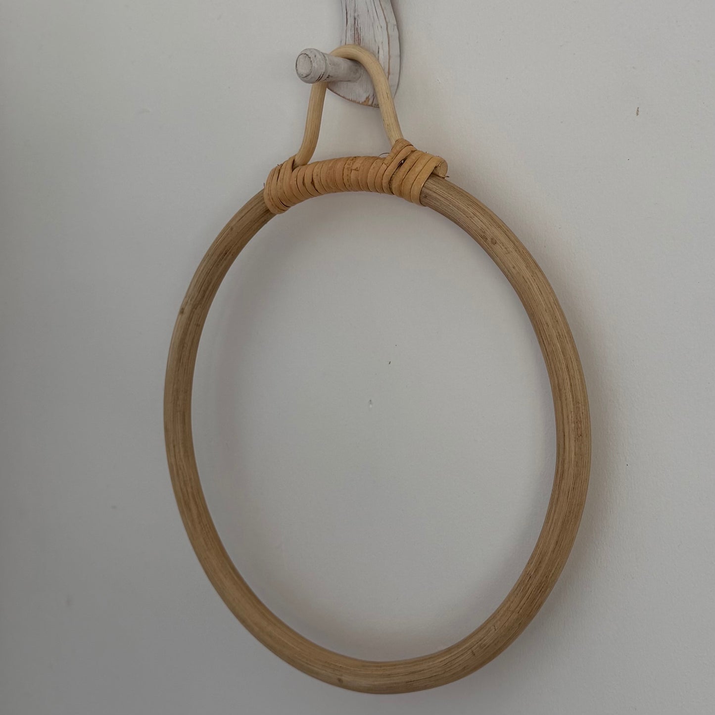 Abbey Natural Bamboo Towel Hanger | NEW ARRIVAL