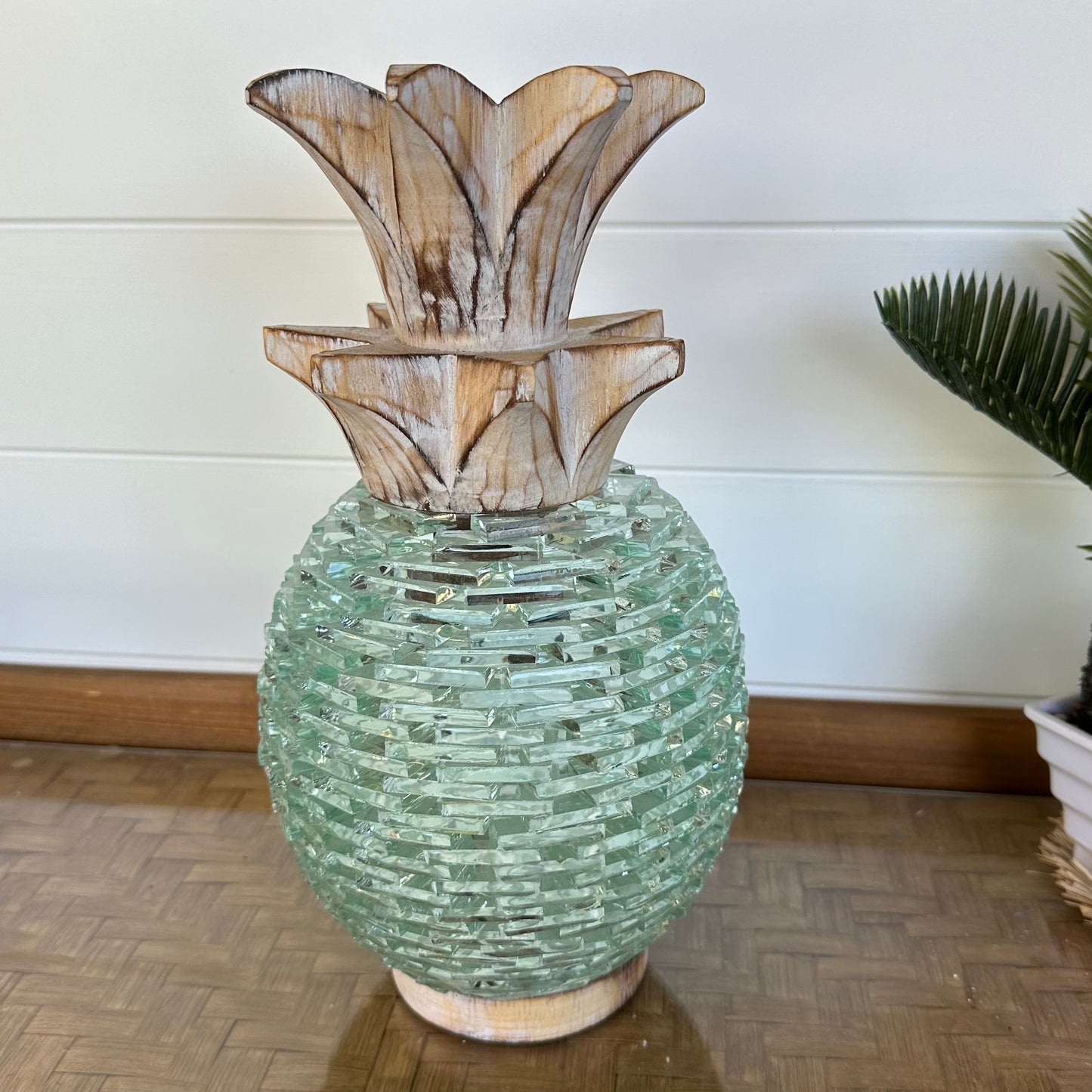 Glass Pineapple | Decor | Tea Light Holder | 5 sizes