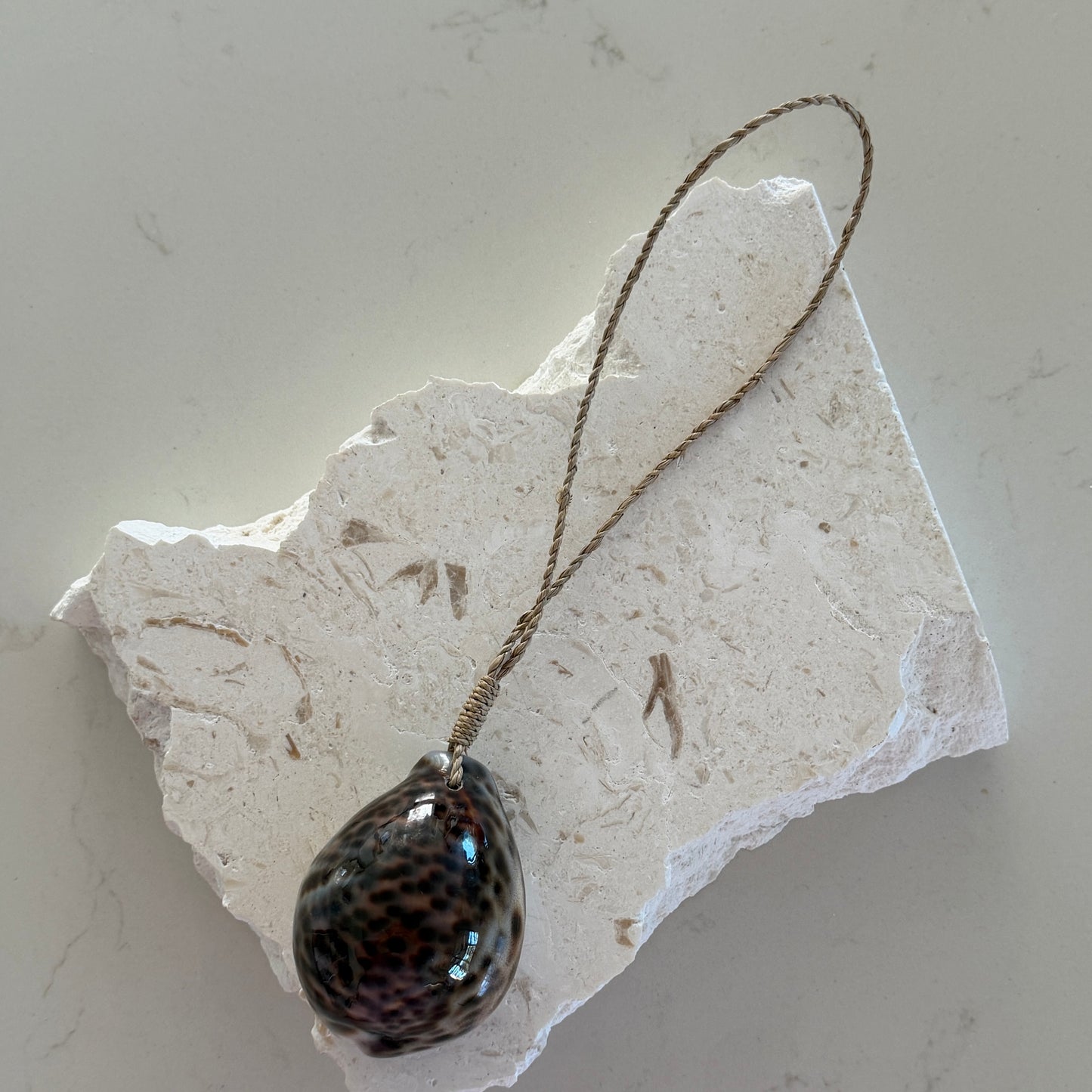 Cowrie Shell Tassel | Curtain Tie Back | Cowrie Shell | Large