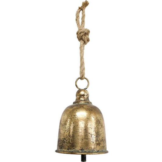 Vintage Bell Christmas Wind Chime | Rustic |