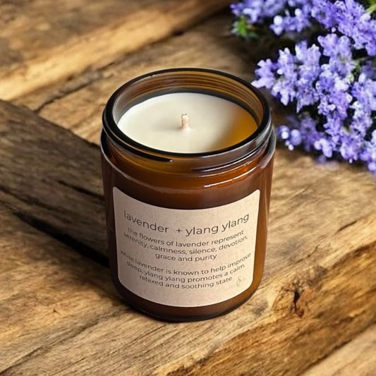 Lavender + Ylang Ylang | Candle | sox and me | NEW ARRIVAL