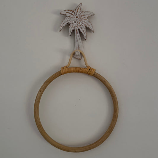 Abbey Natural Bamboo Towel Hanger | NEW ARRIVAL