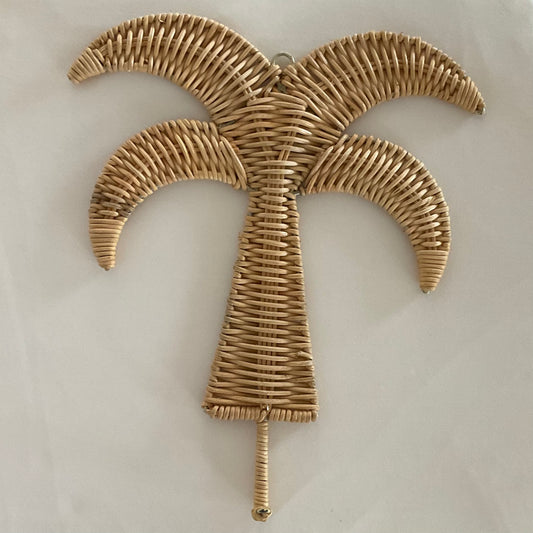 Natural Rattan Wall Hook PALM TREE | SECOND A