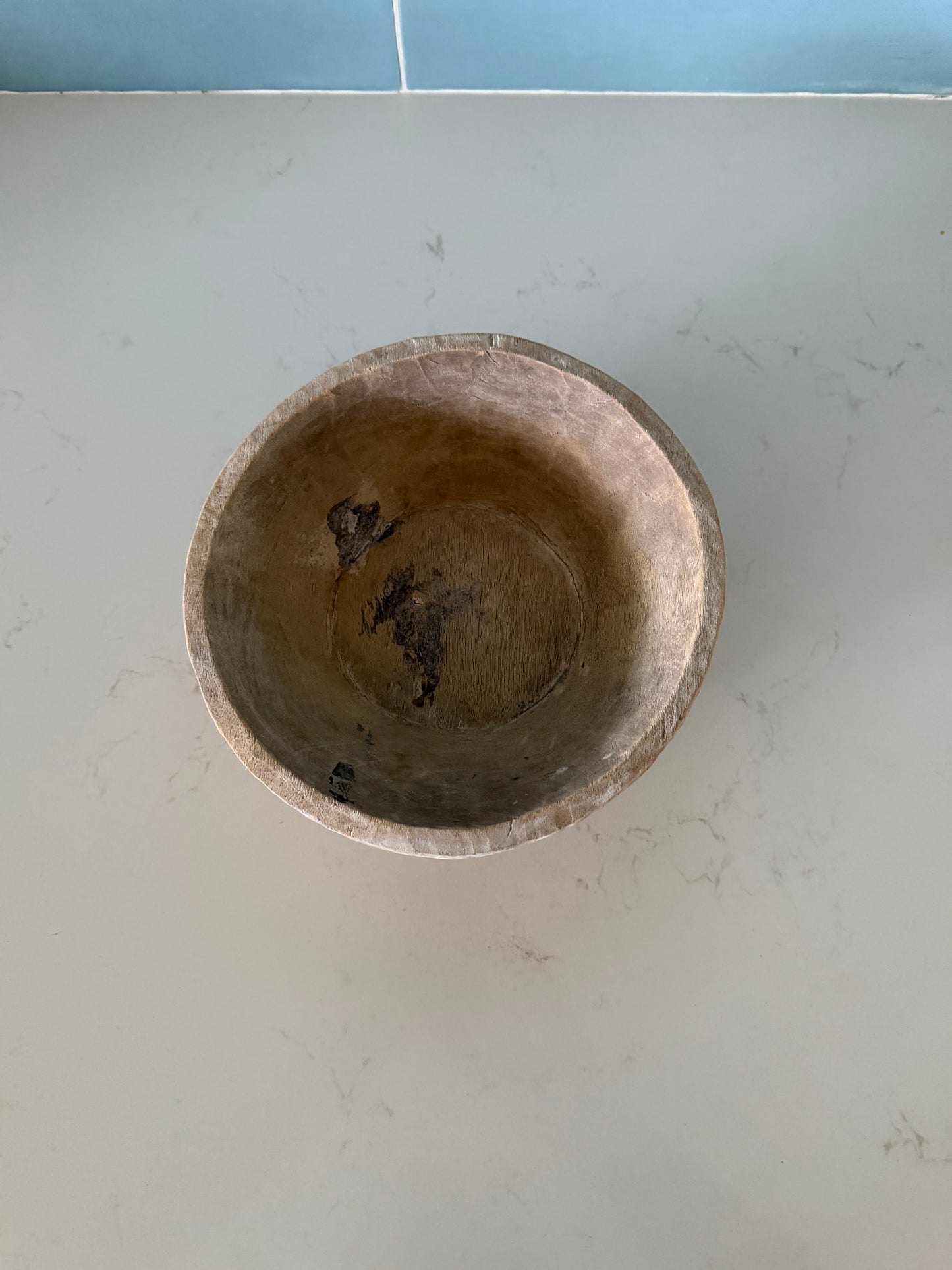 Raw Vintage Indian Parat Bowl | Bleached | Small | NEW ARRIVALS