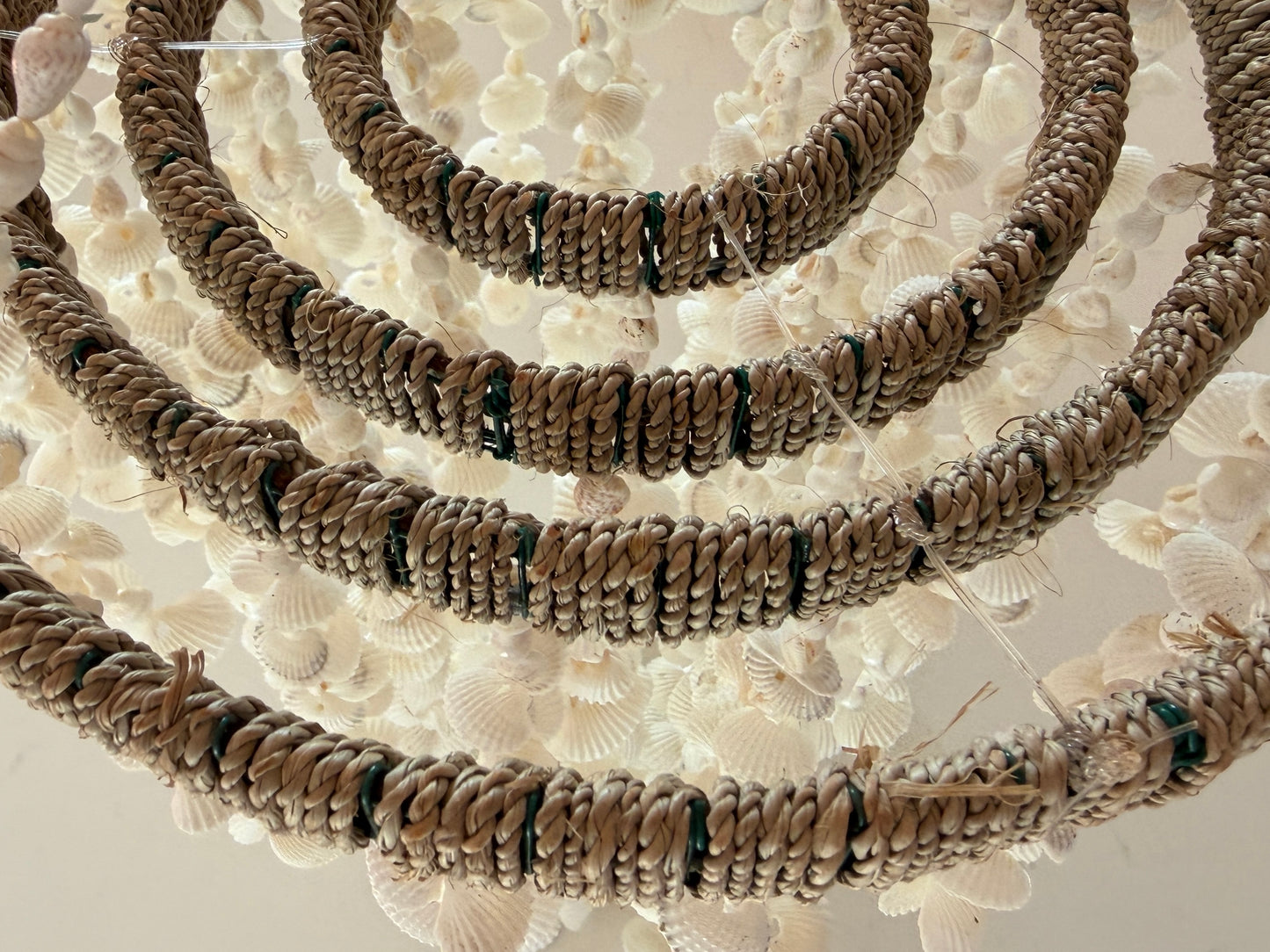 Tradewinds BoHo Shells Wind Chime Chandelier | Hanging | Medium | ONLY 1 LEFT