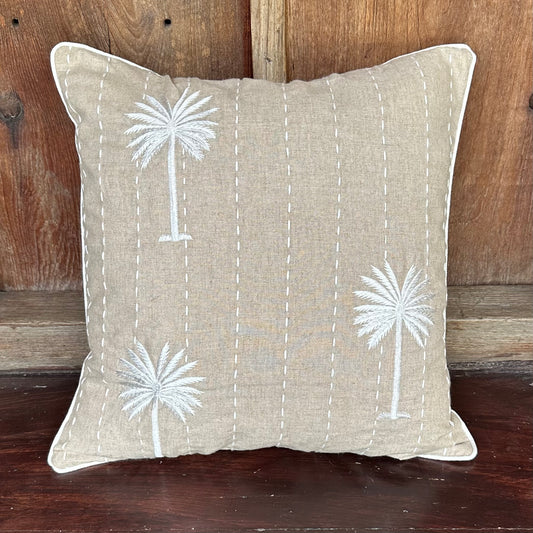 Coastal Palms Cushion Cover | 50x50cm | JUST ARRIVED