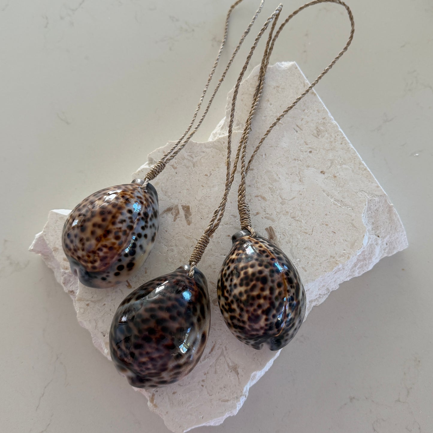 Cowrie Shell Tassel | Curtain Tie Back | Cowrie Shell | Large