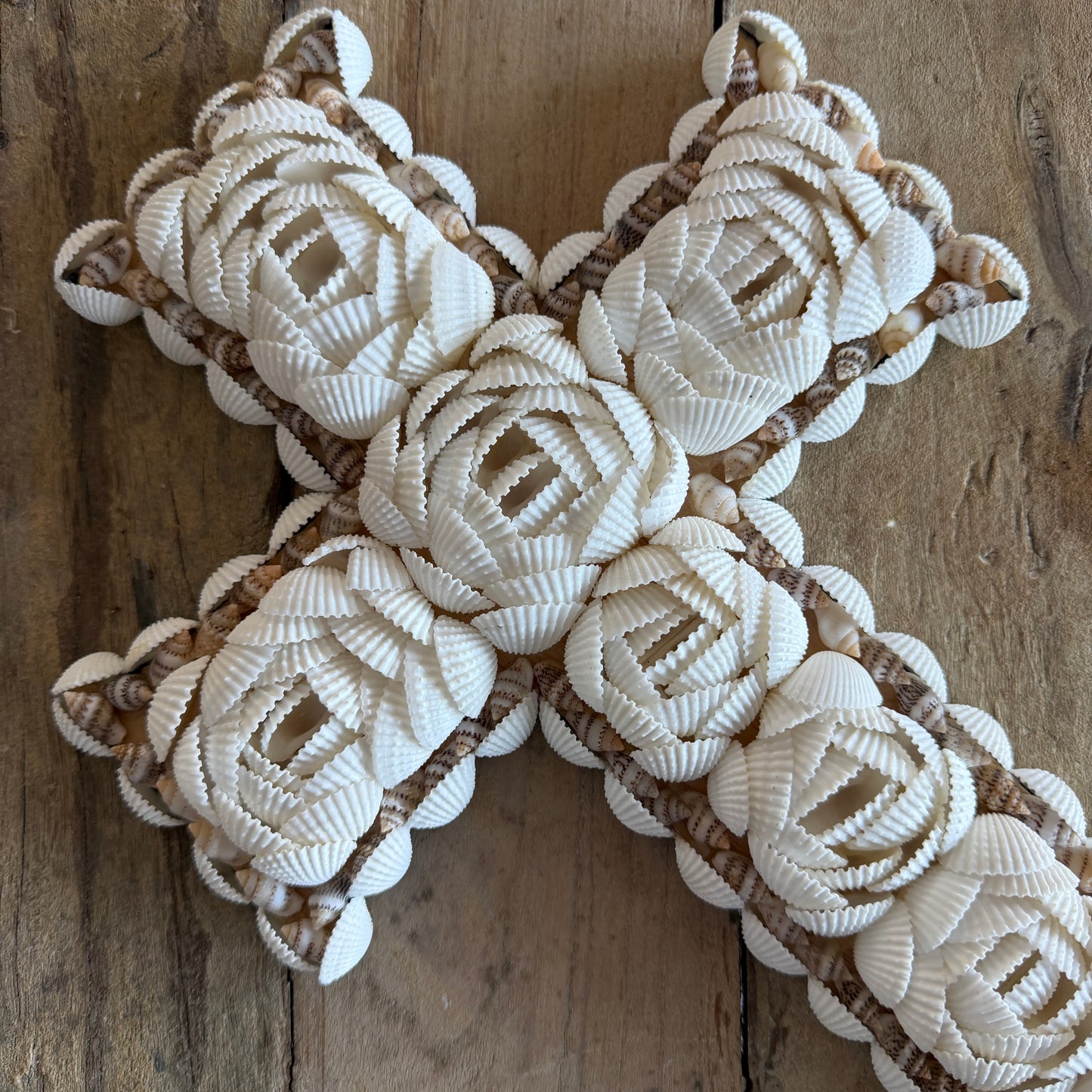 BoHo Shell Cross | Rose | Large | NEW STYLE