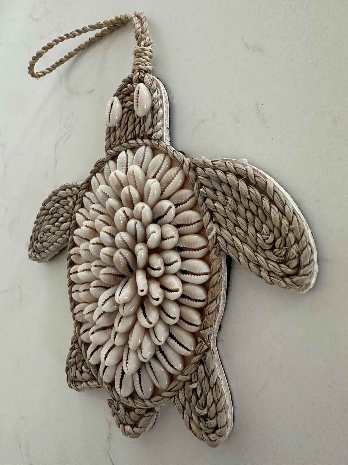 Coastal Hanging Turtle | COWRIE & Rope