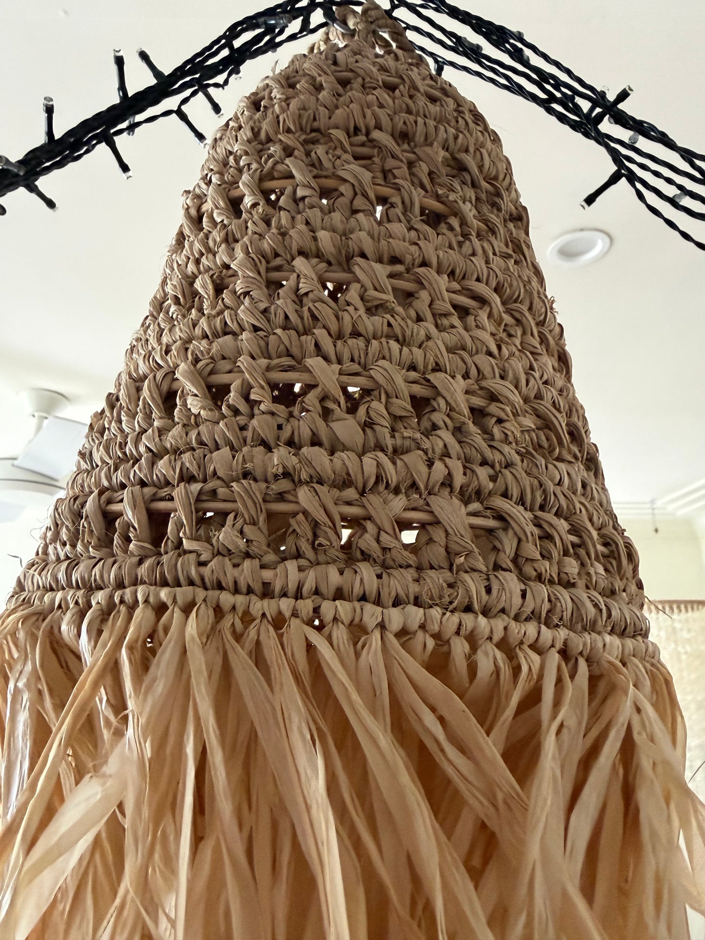 BoHo Seagrass Pendant | Fringe | Mini | NEW ARRIVAL