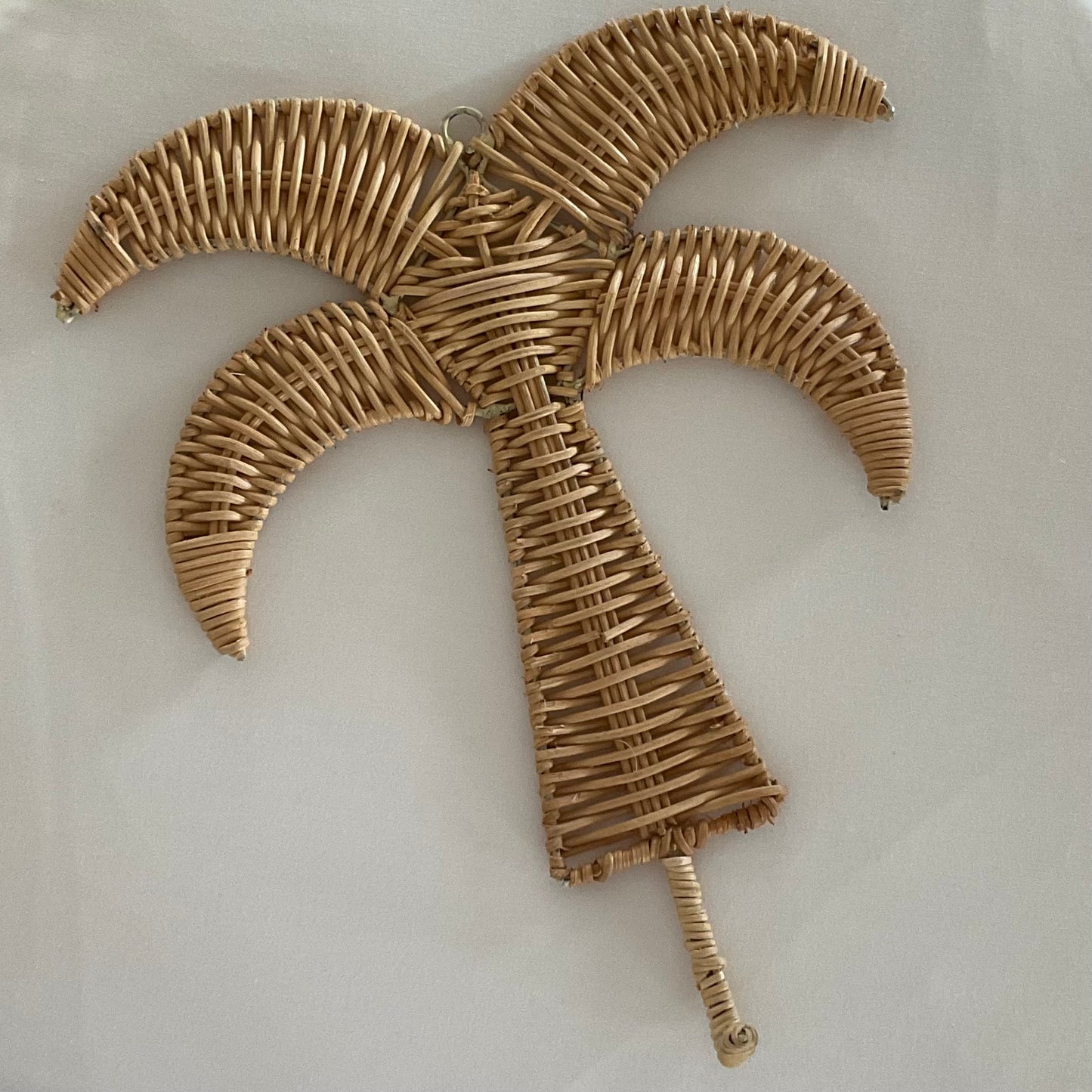 Natural Rattan Wall Hook PALM TREE | LAST 1
