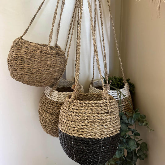 Natural Seagrass Hanging Pot/Basket