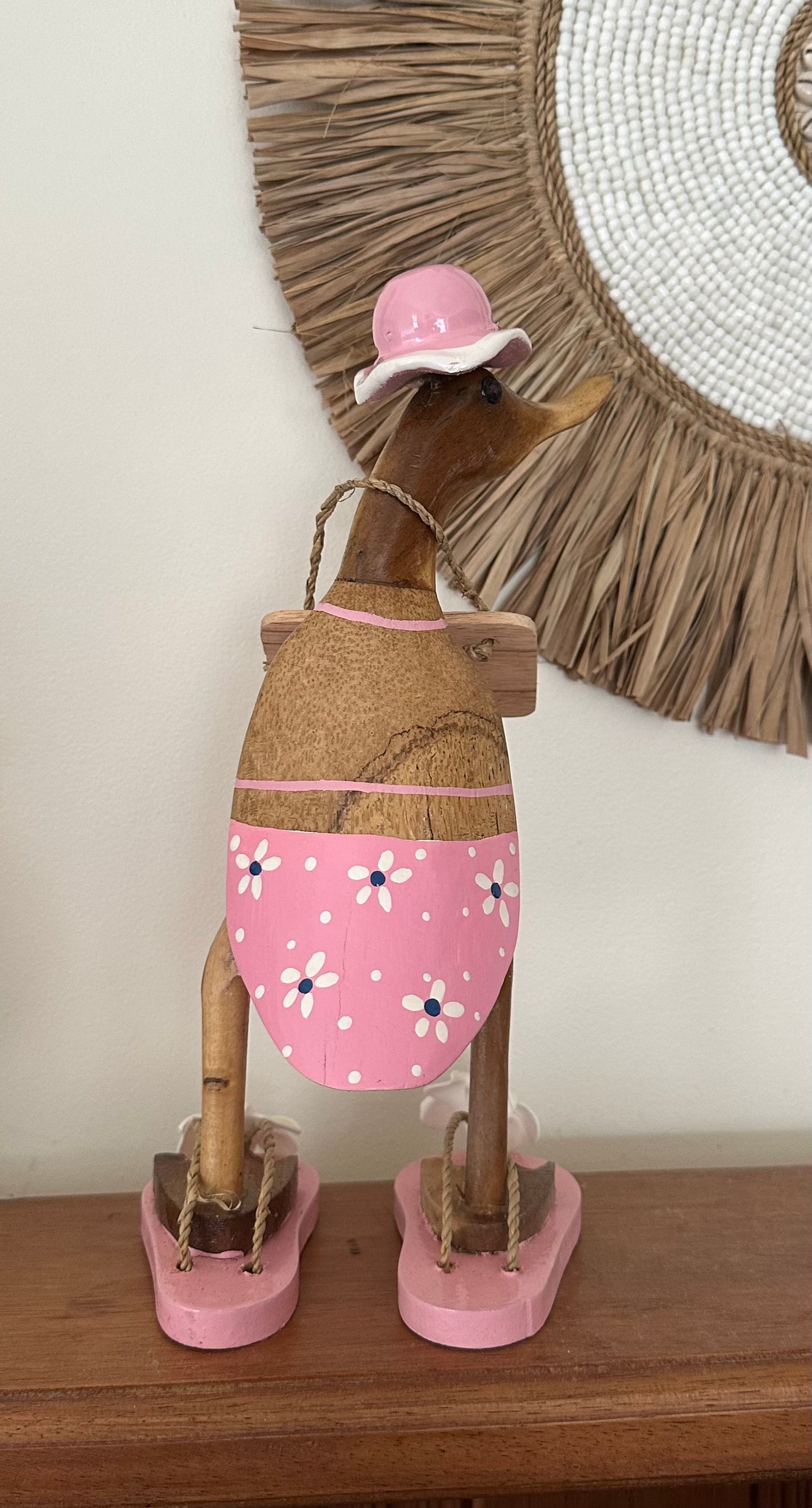 Beach Babe | I Love You | Wooden Duck | Pink | NEW ARRIVAL