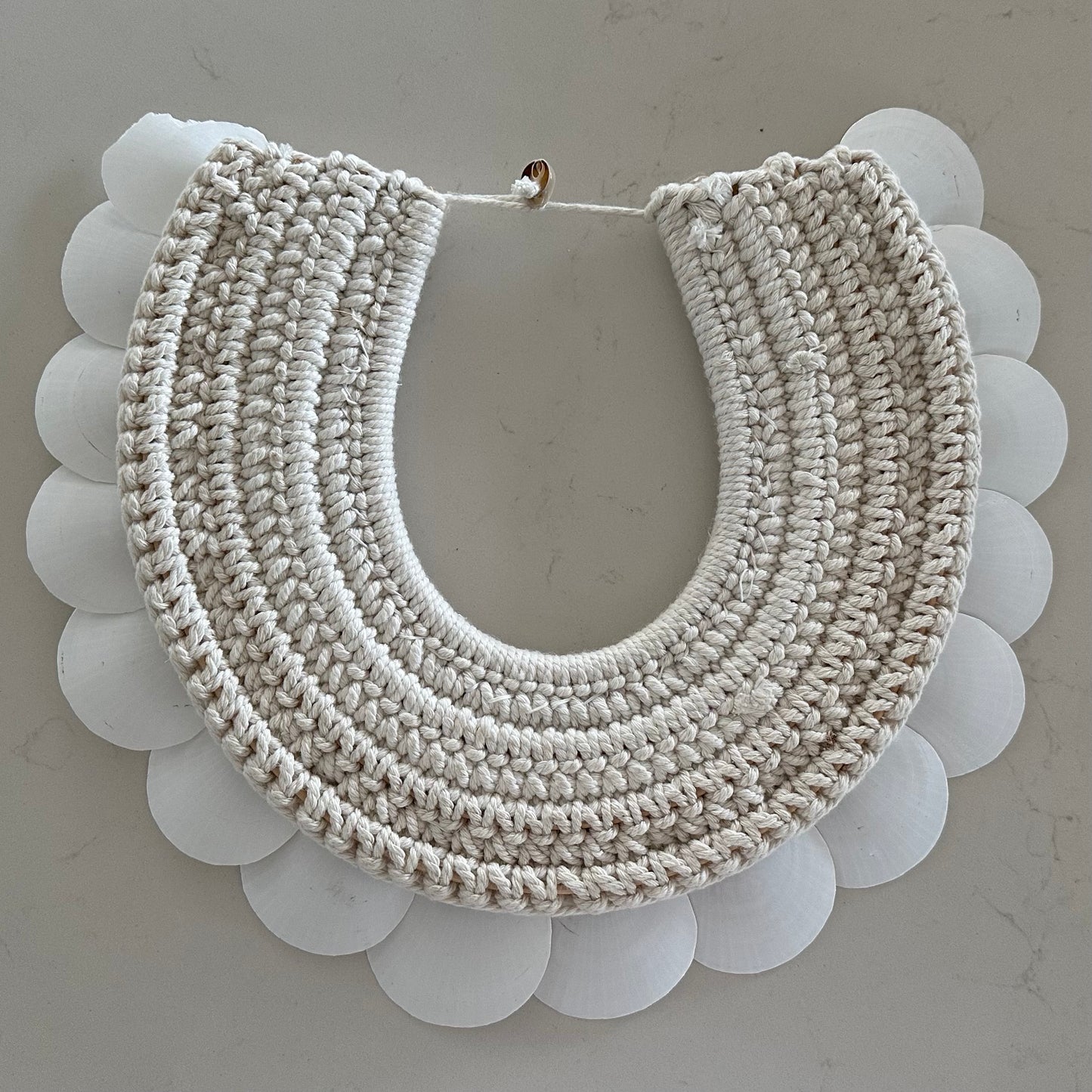 BoHo Papua Macrame Cowrie Shell | Hanging | SOLD