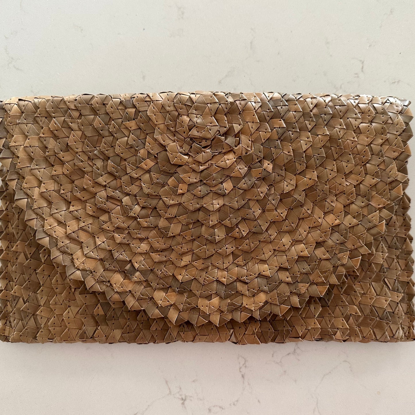 Bali Moon Clutch | Natural + Sand