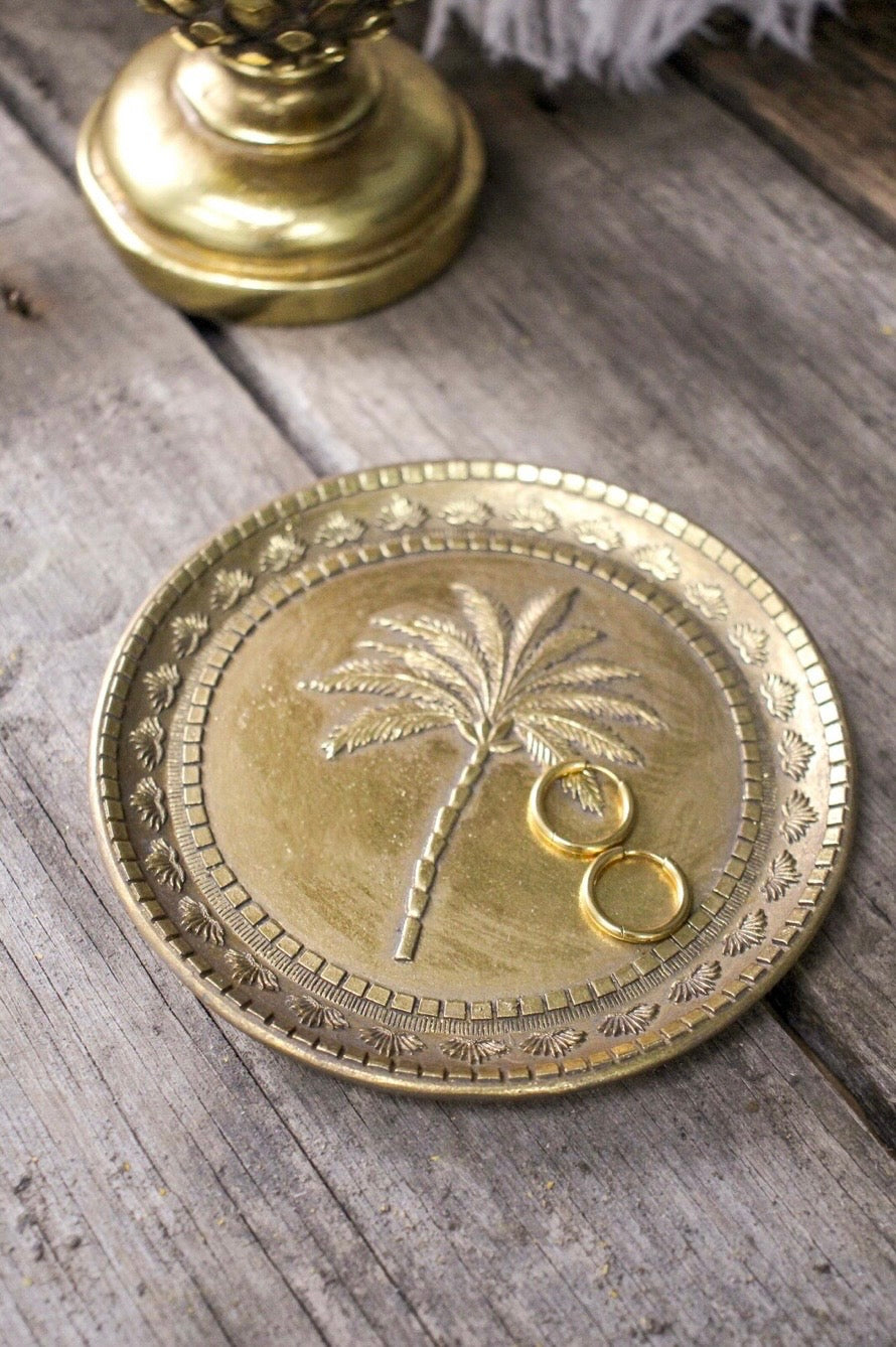 Trinket Dish | Resin | Bahamas Palm | NEW ARRIVAL