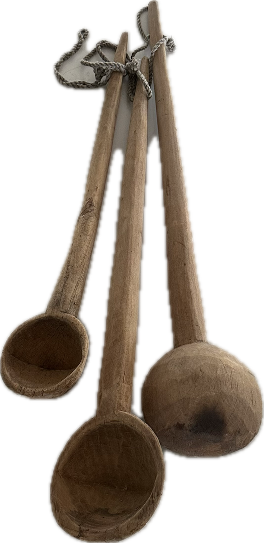 BoHo INdian Vintage Teak Spoon | Natural | Medium | LAST ONE